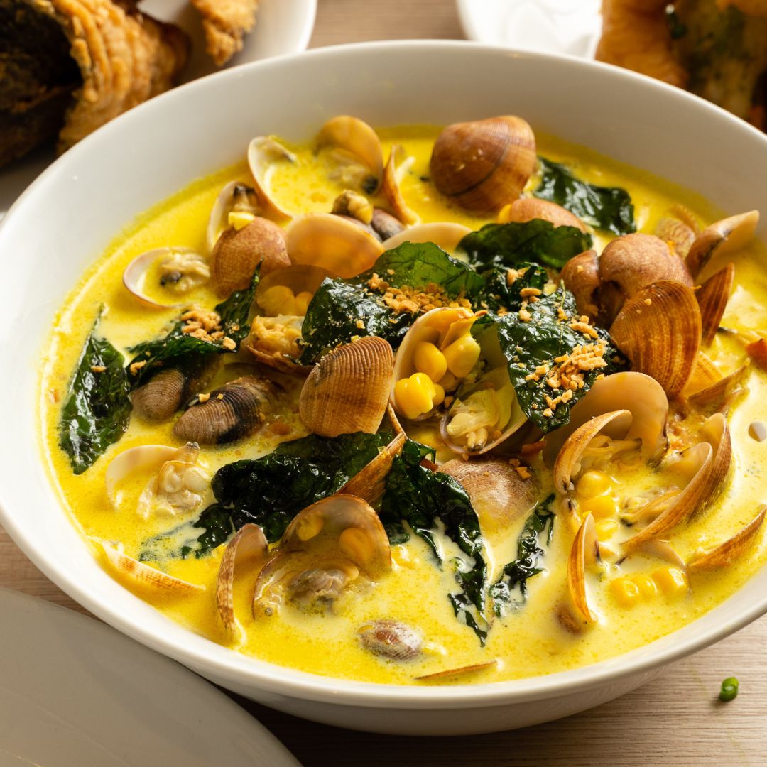 Laksa-style Halaan Soup