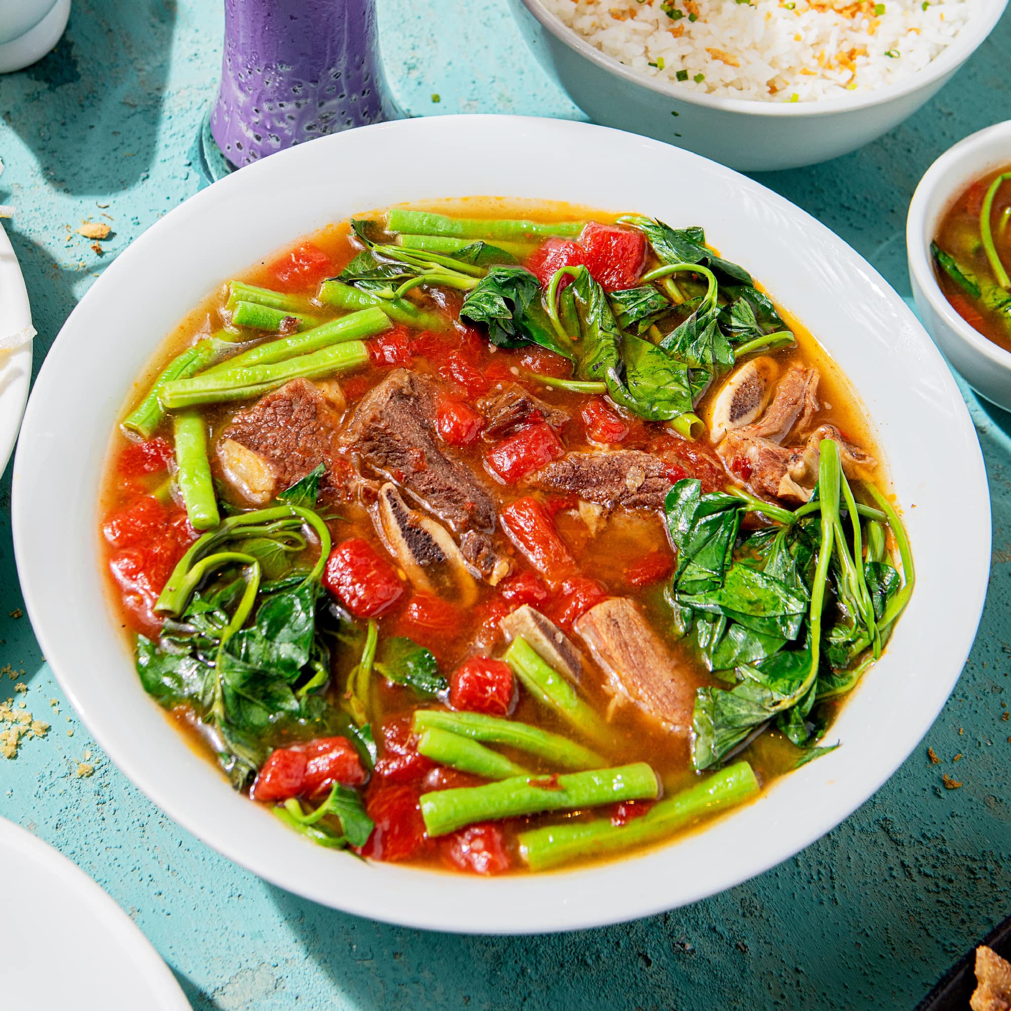 Sinigang na Beef Short Rib and Watermelon